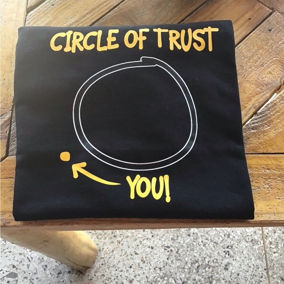 Black Circle of Trust Short Sleeve Tee - Picture 3 of 4